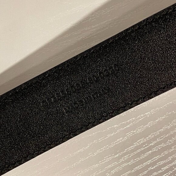 YSL Belt in Smooth Calfskin Black - Picture 4 of 6